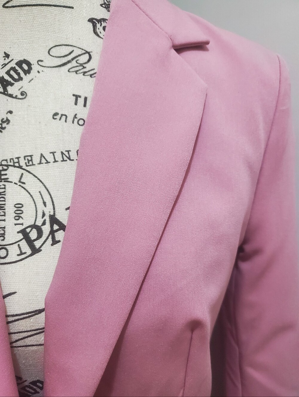 Revamped Heather Rose Pink Blazer - Picture 5 of 8